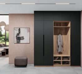 Комплект в прихожую 4Д / 4Д гачки Лайн Элегант Д