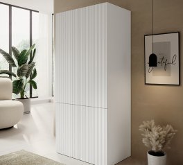 Шкаф 90 2D Cama Pafos 2 дверный белый 90 см