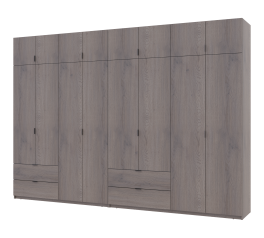 Шкаф для одежды Дорос Лукас канноло 8 дверный 340 см
