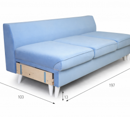 Диван 3ЕН Хеннеси Мебель Стиль