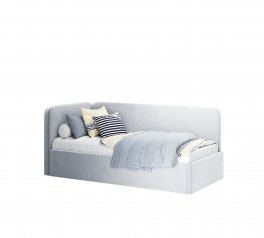 Ліжко м'яке 0.9х2.0 з каркасом та підйомним механізмом Хеппі