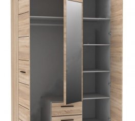 Шкаф 3D2S VMV Holding Соло 3 дверный дуб сонома 180 см