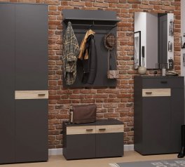 Модульний передпокій Сокме Соренто Дуб сонома / Антрацит