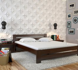 Ліжко дерев'яне ArborDrev Симфонія Сосна / Бук