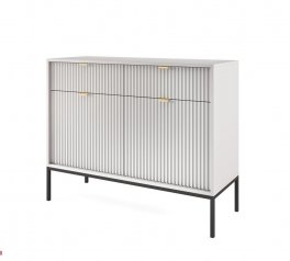 Комод Сірий/Чорні ніжки KSZ104 Nova