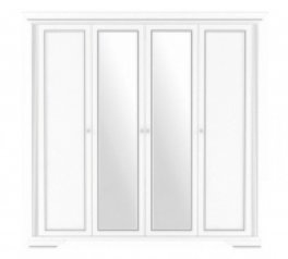 Шафа 4D(2S) Гербор Вайт 4 дверна ясен сніжний 227 см