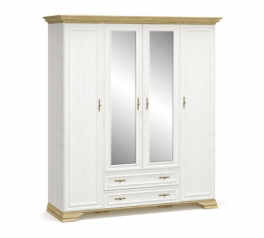 Шкаф 4Д2Ш Mebel Service Ирис 4 дверный андерсон пайн 190 см