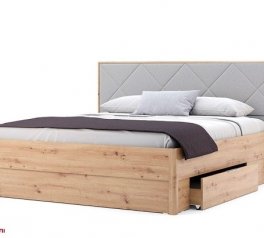 Ліжко 1.8х2.0 М'яка спинка з шухлядами без каркасу Реймонд