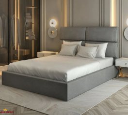 Ліжко м'яке двоспальне Лев Санремо 1