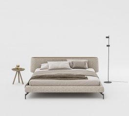 Ліжко м'яке двоспальне Woodsoft Vertigo / Вертіго