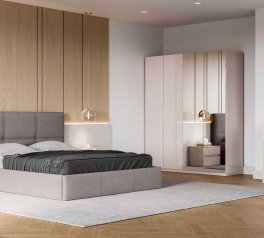 Модульная спальня Lily/Лили Миромарк Глянец кашемир