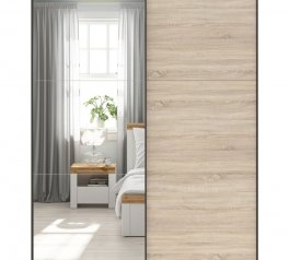 Шафа-купе із дзеркалом SZF/153/2M Tetrix 