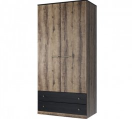 Шкаф 2D2S Mebelbos Jagger 2 дверный дуб монастырский 100 см