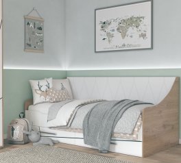 Кровать 1сп. Тони с ящиками без вклада