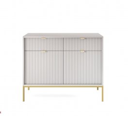 Комод Сірий/Золоті ніжки KSZ104 Nova