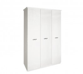 Шкаф 3дв без зеркал Миромарк Прованс 3 дверный белый 147 см