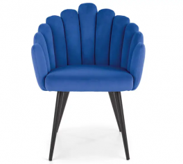 Стілець K-410 темно-синій