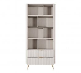 Стеллаж 2S Беж/Золотые ножки Lante