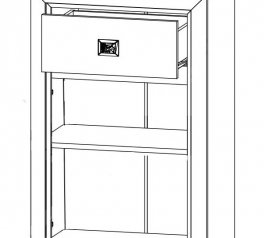 Тумба KOM1D1S Коен ІІ