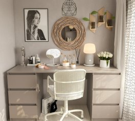 Стол компьютерный капучино Т228