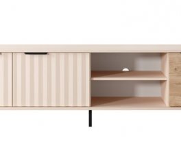 Тумба під ТВ Rave/Рейв RTV203 Дуб Вікінг/Бежевий Perfect Home Ширина 203 см