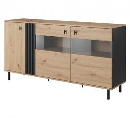 Комод с витриной 3D2W/165 Madis