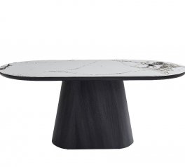 Стіл Clement PP White Glossy