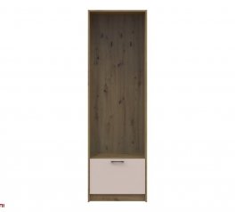 Пенал-вешалка Doros Ронди Дуб Артизан / Кашемир