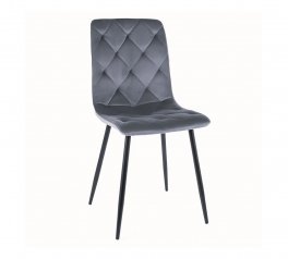 Стілець Джеррі Вельвет сірий