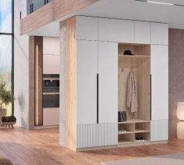 Комплект в прихожую 4Д / 4Д гачки Лайн Элегант М