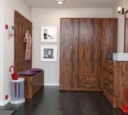 Шафа JSZF 3D2S/150 ВМК Украіна Монтана 3 дверна дуб шуттер 150 см