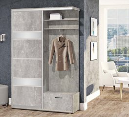 Прихожая-купе 1,4м Модель-5 однодверная