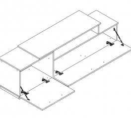 Тумба ТВ Фиби