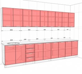 Кухонний комплект Еко 3,6 м