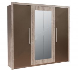 Шкаф 4D VMV Holding Джульетта 4 дверный бронза 180 см