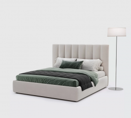 Кровать двуспальная мягкая Woodsoft Marsel / Марсель