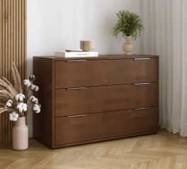 Комод дерев'янний DrevKO 3Ш Арiна з 3 висувними шухлядами