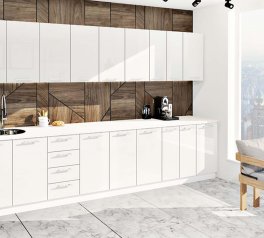 Кухонний комплект Фарбований високий глянець 3,4 м