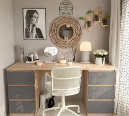 Стіл комп’ютерний сонома Т228