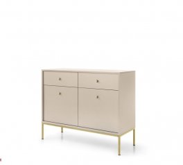 Комод Моно / Mono MKSZ104 Бежевый/золотые ножки