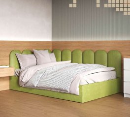 Ліжко м'яке Городок Хеппі з підйомним механізмом