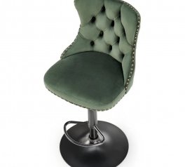 Барний стілець H-117 Halmar темно-зелений 62-84 см