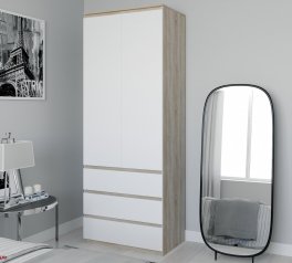 Шафа Морелі Т211 2 дверна сонома з трубою 80 см 