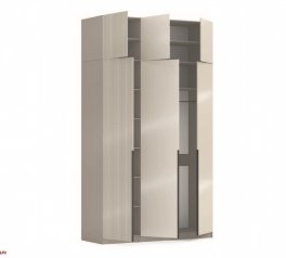 Шафа 3Д + антресоль 3Д КС Лайн Елегант 3 дверна 150 см