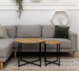 Набор столиков Модерн S+M дуб