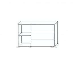 Комод 1Д3Ш Герда
