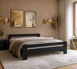 Ліжко дерев'яне DrevKO Лайт Масив Бук