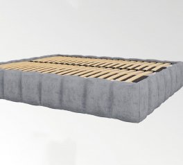 Ліжко м'яке Za House Furniture Сонель подіум з підйомним механізмом та нішею для білизни