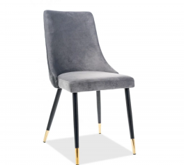 Стілець Piano Velvet сірий