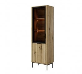 Витрина высокая с LED 2D1W/63 Wilson